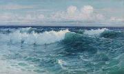 Lionel Walden Breaking Waves Germany oil painting artist
